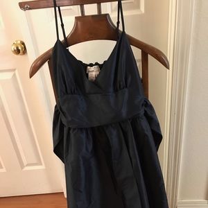 Max Studio Taffeta Navy Cocktail Dress